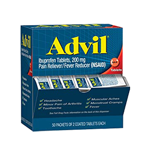 Advil Ibuprofen Tablets 50/2 Ct