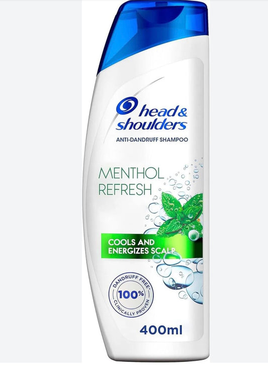 Head & Shoulders Shampoo - Menthol Fresh - 400 Ml